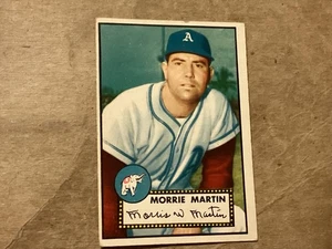 1952 Topps #131 Morrie Martin RC - Near Mint - Great Corners - No Creases - Picture 1 of 2