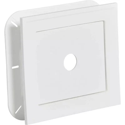 Ply  7-1/4 In. x 8-1/8 In. White Vinyl Mounting Blocks UNIBLOCK AW - Image 1 of 3