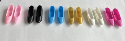 SKIPPER Barbie Doll ~ MULTICOLOR Classic Pointed Flat SHOES Lot - Image 1 of 4