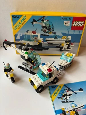 LEGO Town Pursuit Squad 6354 - Usado Completo - Instrucciones y Caja Foto 1 de 4