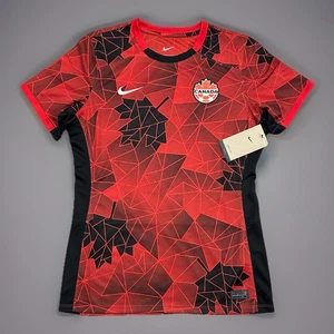 Canada Women’s National Team 2023/24 Nike Home Replica Red Jersey Women’s Medium - Picture 1 of 7