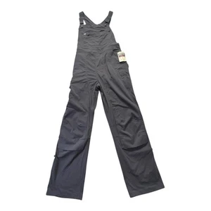 Duluth Womens Heirloom Gardening Bib Overalls Gray Sz Lx33 - Picture 1 of 17