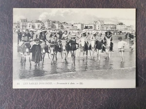CPA 85 LES SABLES D'OLONNE - Promenade à Anes - Imagen 1 de 2