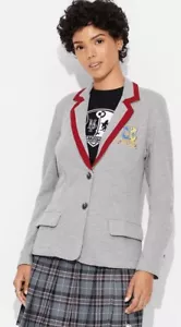 Blazer XL para mujer Target exclusivo Beetlejuice Astrid gráfico - gris jaspeado - Imagen 1 de 8