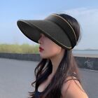 Empty Top Beach Hat Visors Sunshade Cap Fashionable Sun Hats  Summer