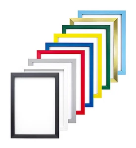 Rainbow Colour Range Picture Frame Photo Frame Poster Frame Decor Red Blue Green - Picture 1 of 11