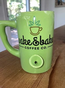 WAKE & BAKE COFFEE CO. MUG 5" HIGH EXCELLENT CONDITION - Picture 1 of 7