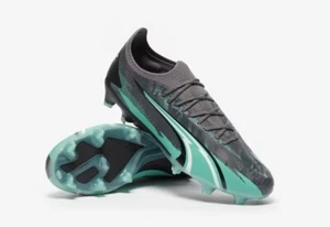 Puma Ultra Ultimate Rush FG Strong Gray Puma White Size 8 - Picture 1 of 1