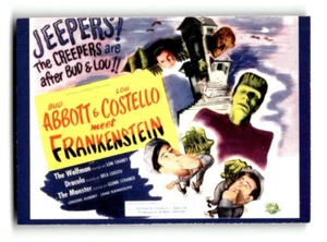 1996 Abbott & Costello Collectible Trading Card #50 Meet Frankenstein - Picture 1 of 4