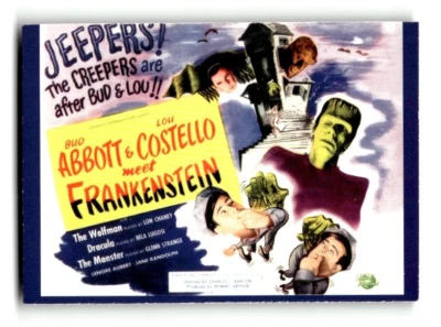 1996 Abbott & Costello Collectible Trading Card #50 Meet Frankenstein - Image 1 of 4