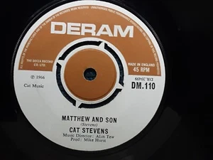 CAT STEVENS - 1966 MATTHEW AND SON CLASSIC FOLK/POP U.K 7" SINGLE - Picture 1 of 8