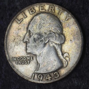 1943-S Washington Silver Quarter Dollar 25C - COINGIANTS - - Picture 1 of 2