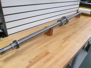 NSK PRECISION GROUND BALL SCREW 10mm Lead; 50mm Thread Diam P/N:W5015-238Z-C5Z10 - Picture 1 of 10