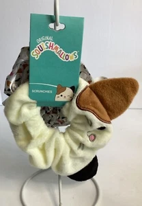 NWT Squishmallows Scrunchies Cam Cat Set of 2 - Picture 1 of 6