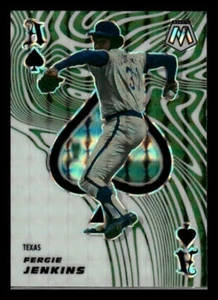 2021 Panini Mosaic #ACE2 Fergie Jenkins Aces Green - Picture 1 of 2