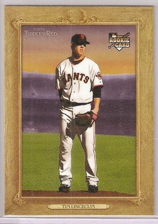 2007 TOPPS TURKEY RED ROOKIE TIM LINCECUM CY SAN FRANCISCO GIANTS - FREE SHIP - Image 1 of 1