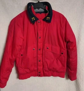 Size L Men's McGregor Vintage Winter Jacket Red - Picture 1 of 10