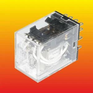LOTE DE 1 RELÉ ELECTROMAGNÉTICO OMRON MY4 4PDT 24VDC 5A/220VAC NUEVO DE LOTE ANTIGUO - Imagen 1 de 3