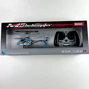Skyteck M5 Helicopter 3.5 Channel Infrared Remote Control Blue - Picture 1 of 11