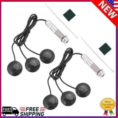 Guitar Pickup Piezo Pickup Transducer for Acoustic Guitar Ukulele Mandolin 2Sets - Image 1 of 4
