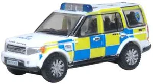 OXFORD NDIS006 Land Rover Discovery 4 Police by Oxford NDIS006 N SCALE - Picture 1 of 2