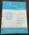 1967 Chevrolet Super Service Dealership New Product Training Program Booklet