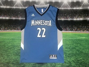Minnesota Timberwolves Andrew Wiggins #22 Adidas Mens Jersey Sz Medium Preowned - Picture 1 of 12