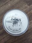 Australia 8 Dollar Year of the Ox 5 Oz Lunar Series II coin 2009 year