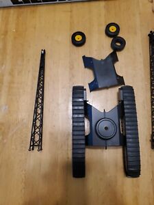 Selling Crane Chassis, Jib Booms,track Chassis and 3 Empty Boxes With Foam Used