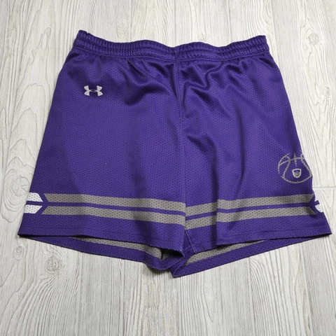 Sacramento Kings Under Armour Authentic Basketball Shorts Purple Thick Jersey Cover
