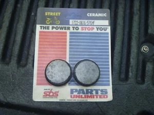 NEW SBS Rear Ceramic Sintered Street Brake Pads 1722-0616 576HF - Picture 1 of 1