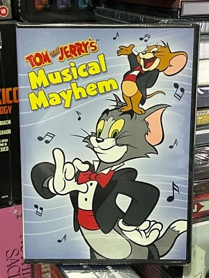 Tom And Jerry's Musical Mayhem (DVD) Tom & Jerry At The Rate Of Music! BRAND NEW - Image 1 of 4