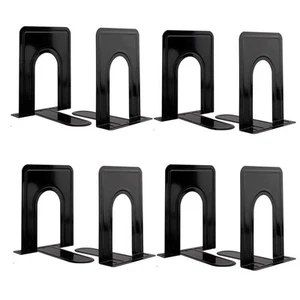 Metal Book Ends for Shelves, Book Shelf Holder Home Decorative, Book Ends for... - Picture 1 of 6