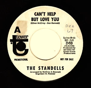 THE STANDELLS    CAN'T HELP BUT LOVE YOU      1967 PROMO 45 - Picture 1 of 1