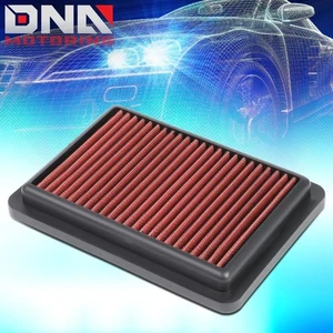 FOR 2015-2019 HONDA FIT 1.5L RED HI-FLOW ENGINE DROP-IN AIR FILTER INTAKE PANEL - Picture 1 of 6