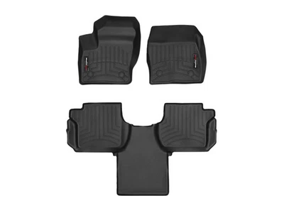 Forro de piso WeatherTech para Ford Transit Connect 2018-2023 - primera y segunda fila, negro Foto 1 de 4