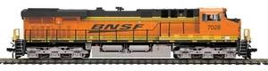 MTH 80-2327-1 HO Burlington Northern & Santa Fe GE ES44AC w/ P-S 3.0 & DCC #7028 - Picture 1 of 1