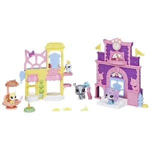 Littlest Pet Shop Prep 'n Party Double Playset Toy, Sparkle Deco, Includes... - Picture 1 of 8