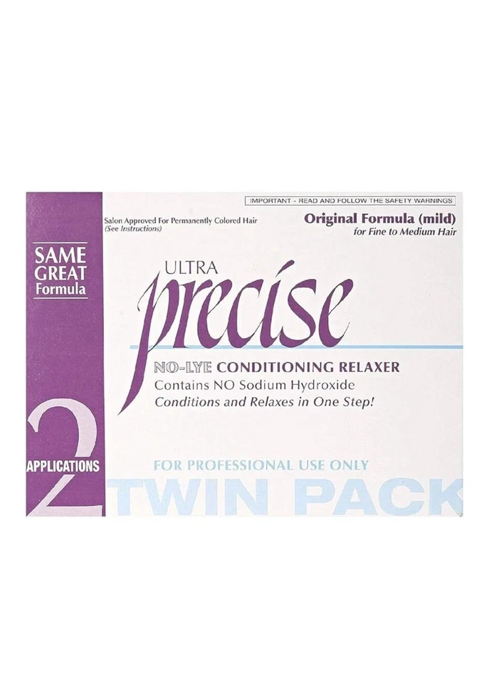 Softsheen Carson Preciso No-Lye Original Relajante Paquete Doble NUEVO Foto 1 de 1