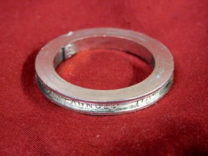 Vintage Campagnolo Super Record Alloy Headset Washer 4mm Thick Italian English - Bild 1 von 3