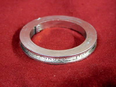 Vintage Campagnolo Super Record Alloy Headset Washer 4 mm Thick Italian English - Image 1 of 3