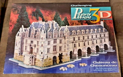 ГОЛОВОЛОМКА 3D CHATEAU DE CHENONCEAU 806 ШТ. СЛОЖНАЯ МИРОВАЯ ДОСТОПРИМЕЧАТЕЛЬНОСТЬ ГОЛОВОЛОМКА (ЧИТАТЬ) - Изображение 1 из 4