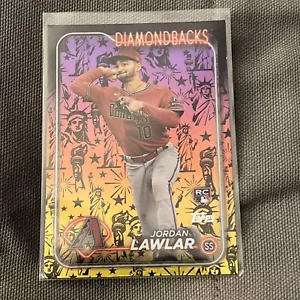2024 Topps Serie 2 - Freiheitsstatue #451 Jordan Lawlar (RC) - Bild 1 von 2