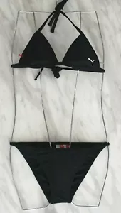 Puma Costume da Nuoto Donna Nero Costume da Nuoto Bagno Bikini Piscina S - Foto 1 di 10