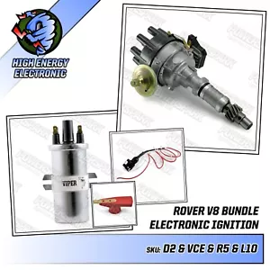Rover V8 35D Verteiler mit Lucas DAB118 und Viper Zündspule 3,5 3,9 4,2 L - Bild 1 von 11