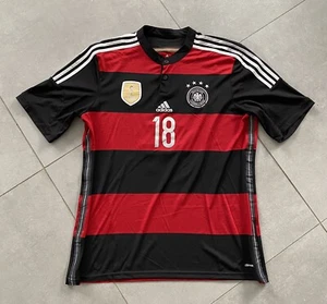 Trikot Deutschland KROOS DFB XL Away Adidas Rot 4 Sterne WM Patch 2014 - Bild 1 von 7