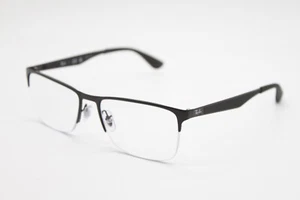 NEW RAY-BAN RB 6335 2503 BLACK AUTHENTIC EYEGLASSES 54-17 - Picture 1 of 4