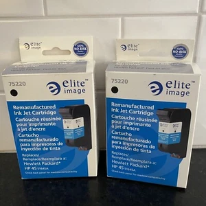 Lot Of 4 Elite Image Ink Jet Cartridge 75220 Hewlett-Packard DeskJet 850C - Picture 1 of 2