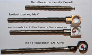Bow Sight Ends & rods for Archery - Picture 1 of 3