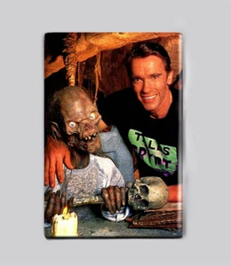 CRYPT KEEPER / ARNOLD SCHWARZENEGGER - 2" x 3" POSTER MAGNET (tales from horror) - Picture 1 of 2